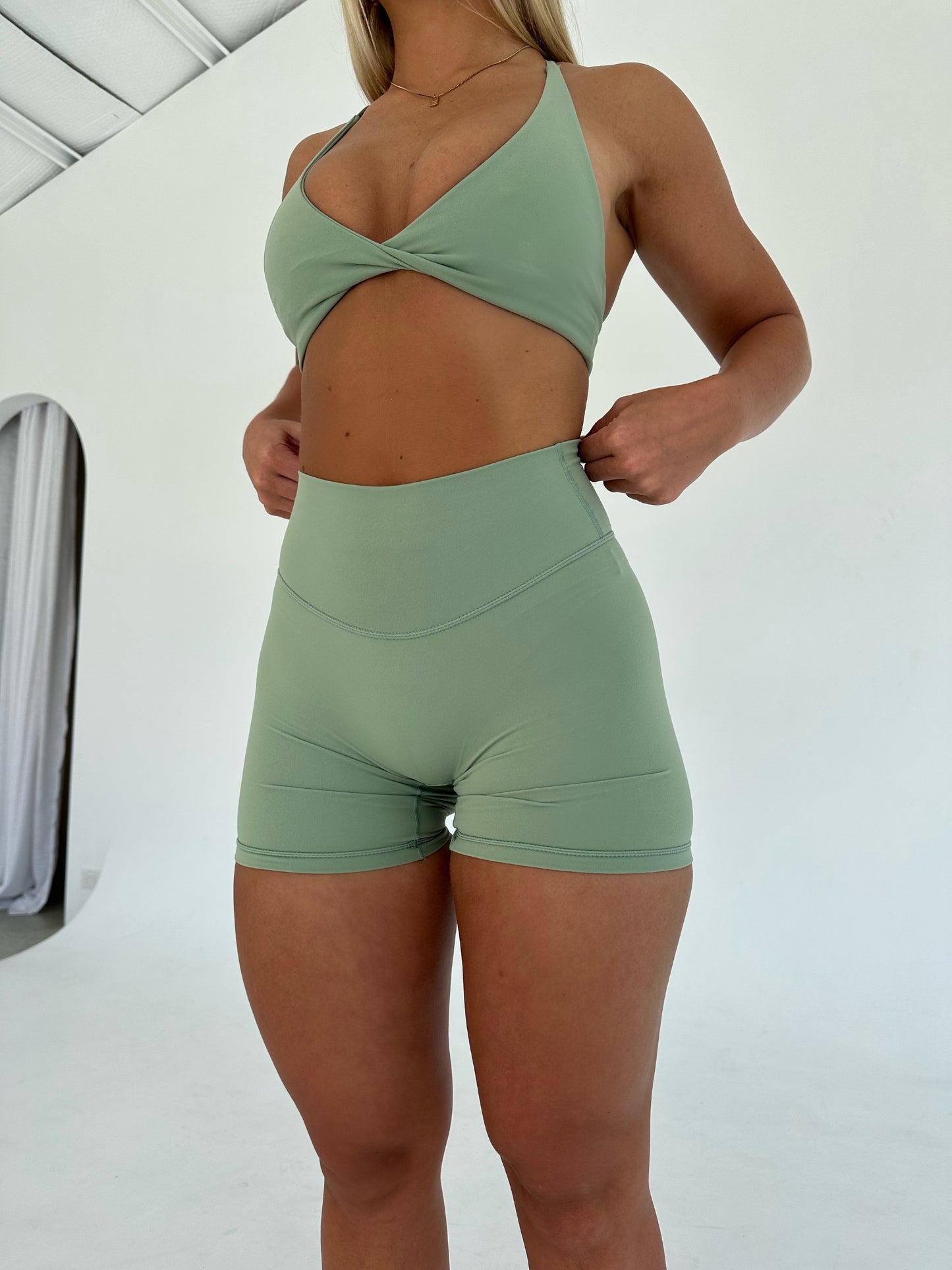 Energy Shorts - SAGE GREEN