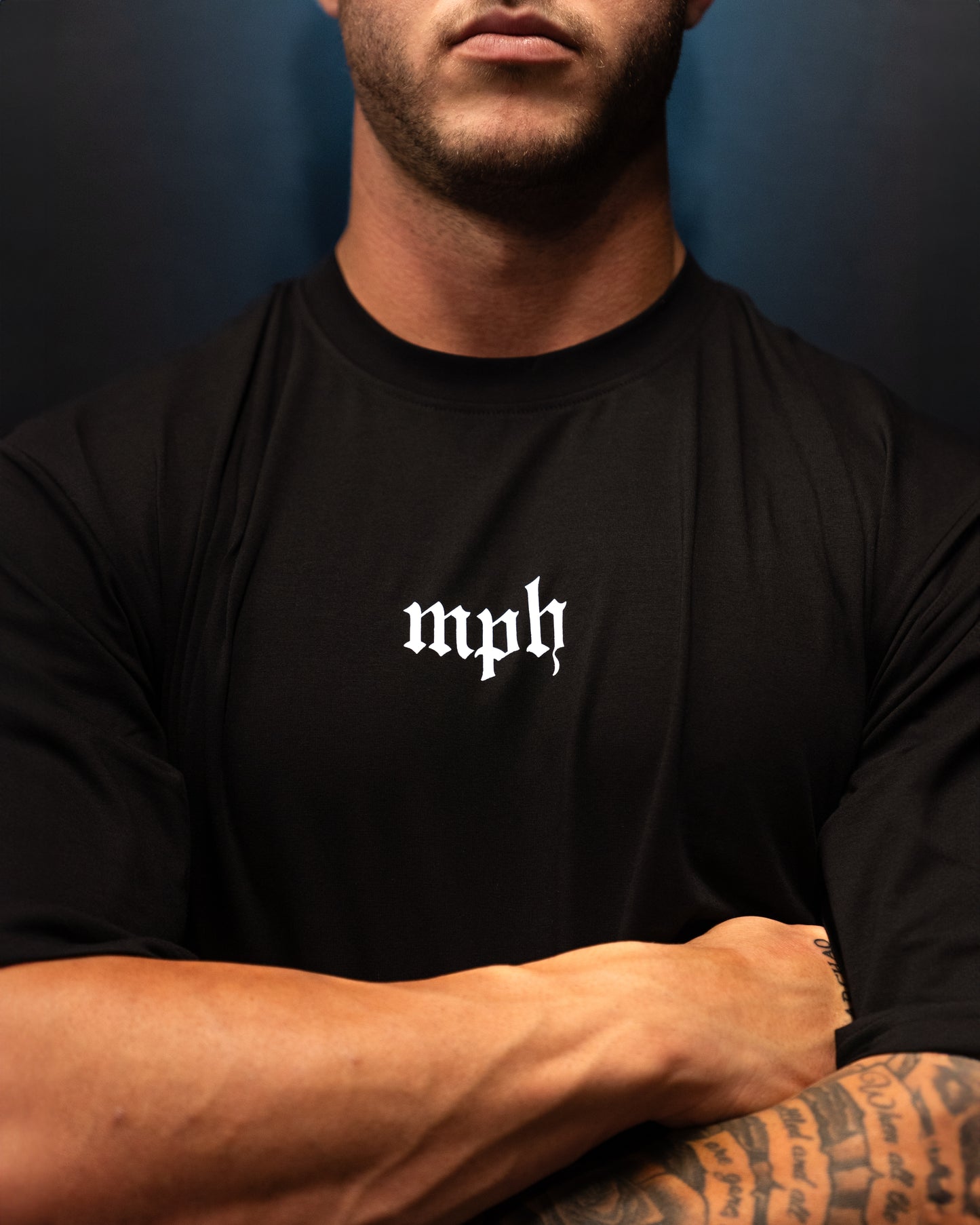 Core Oversize Tee - BLACK