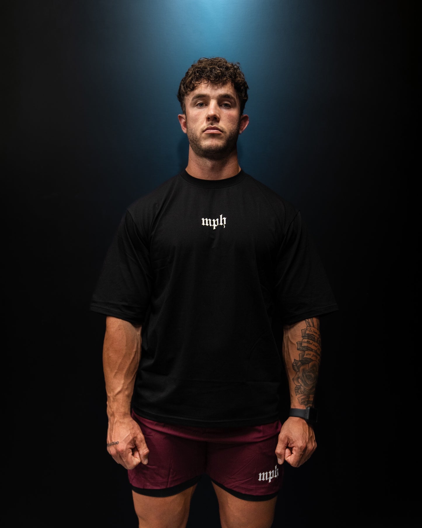 Core Oversize Tee - BLACK