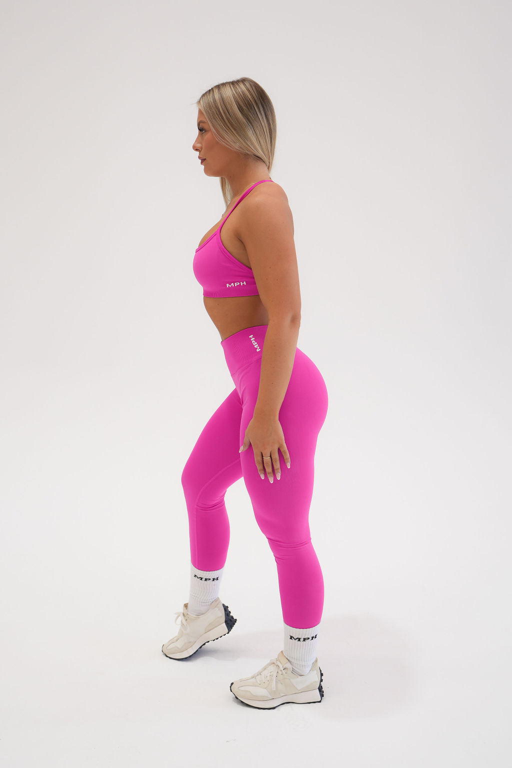 Contour Leggings - BARBIE PINK