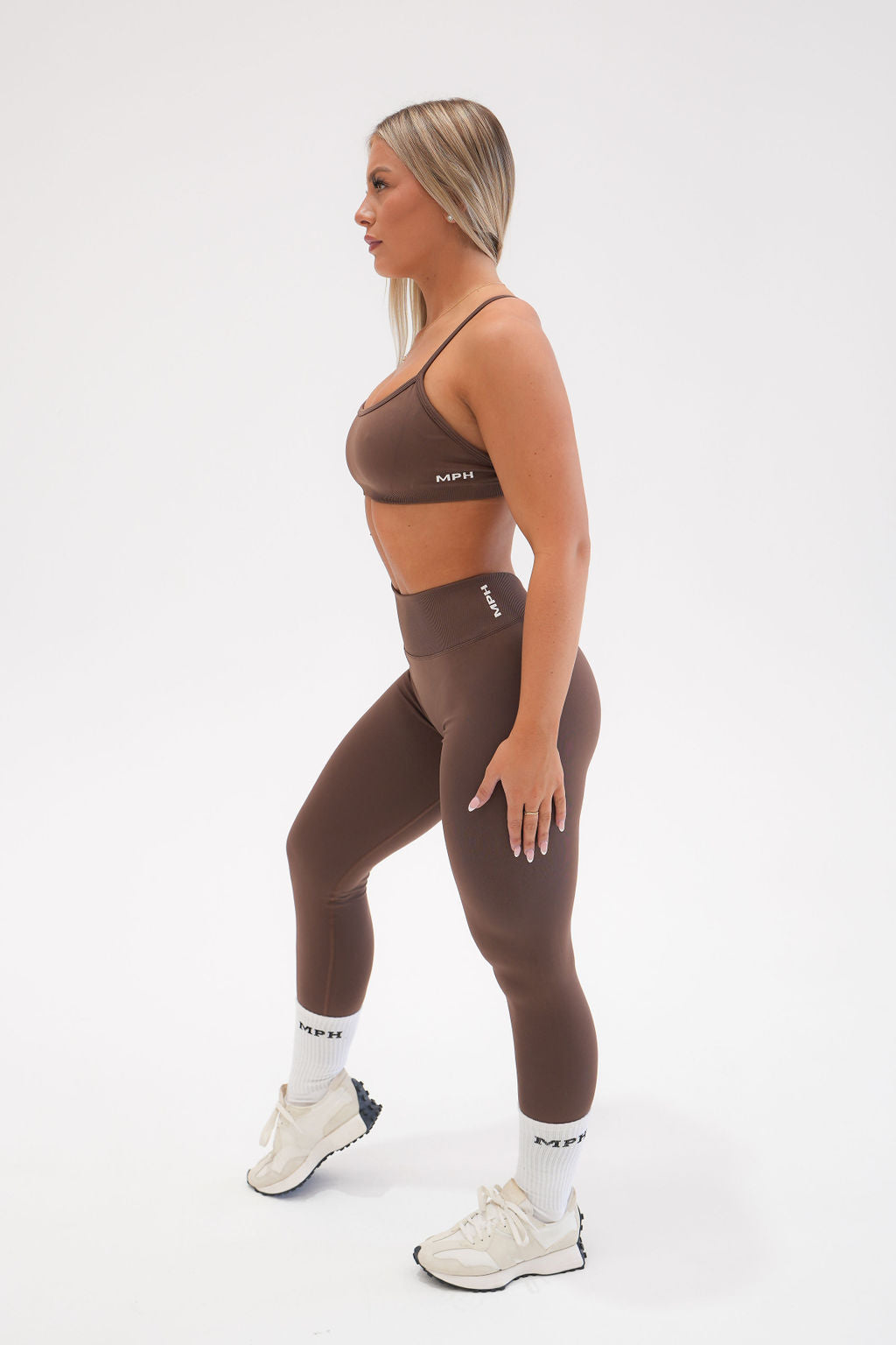 Contour Leggings - CHOCOLATE