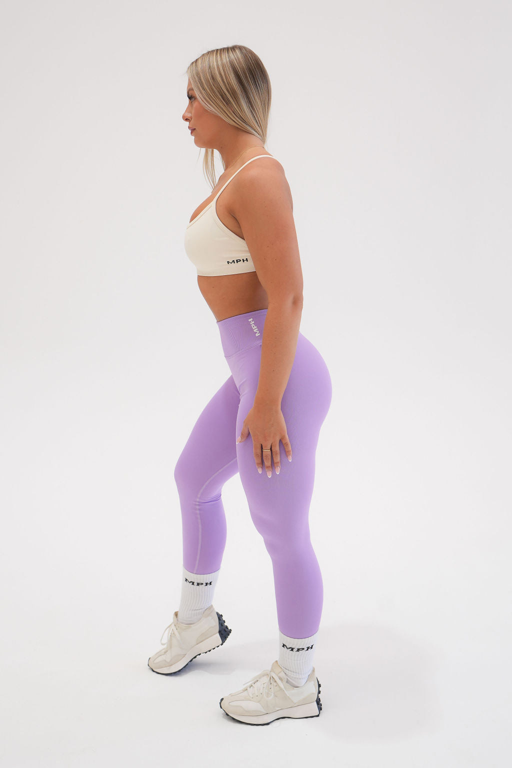 Contour Leggings - LAVENDER