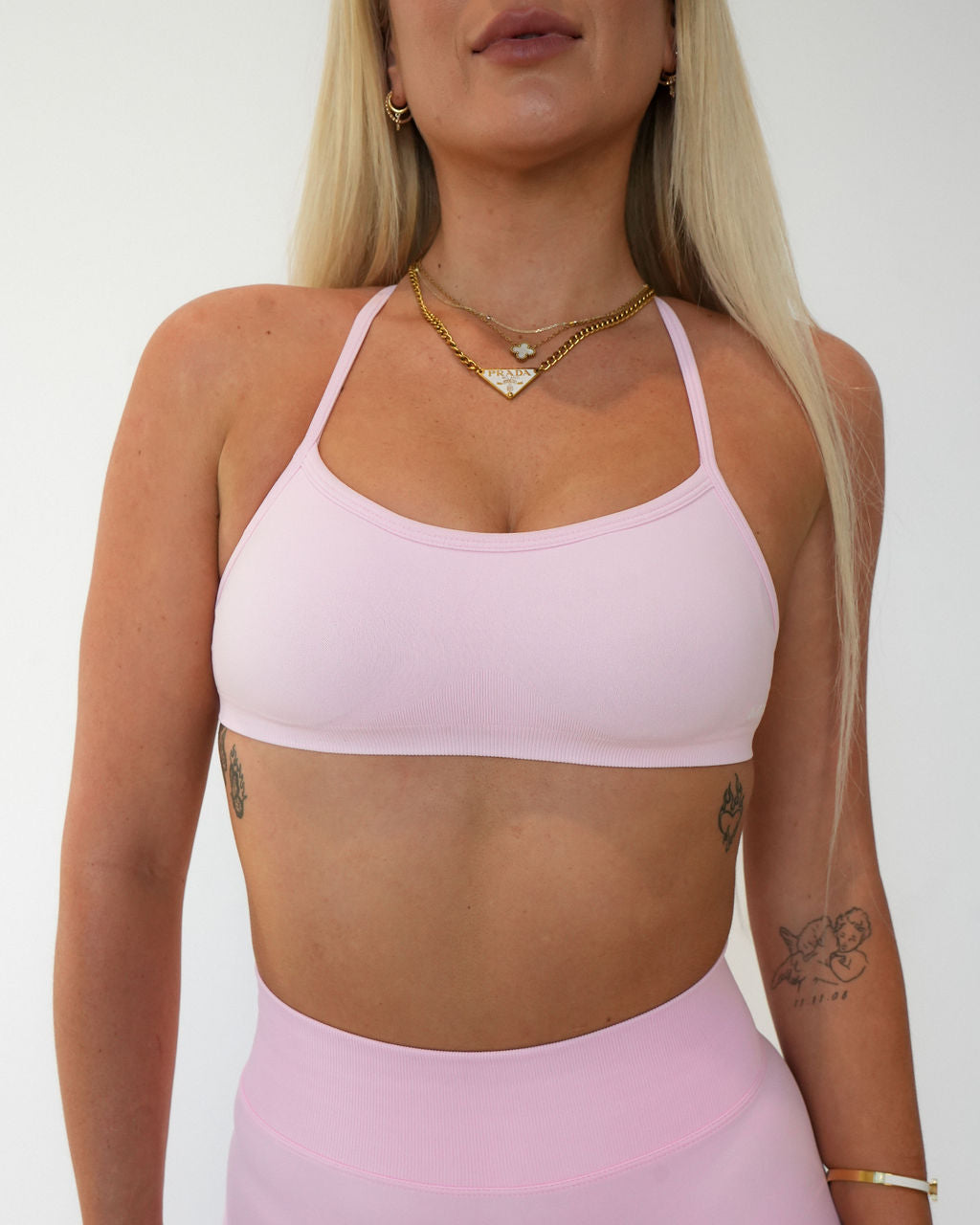 Contour Crop - BABY PINK