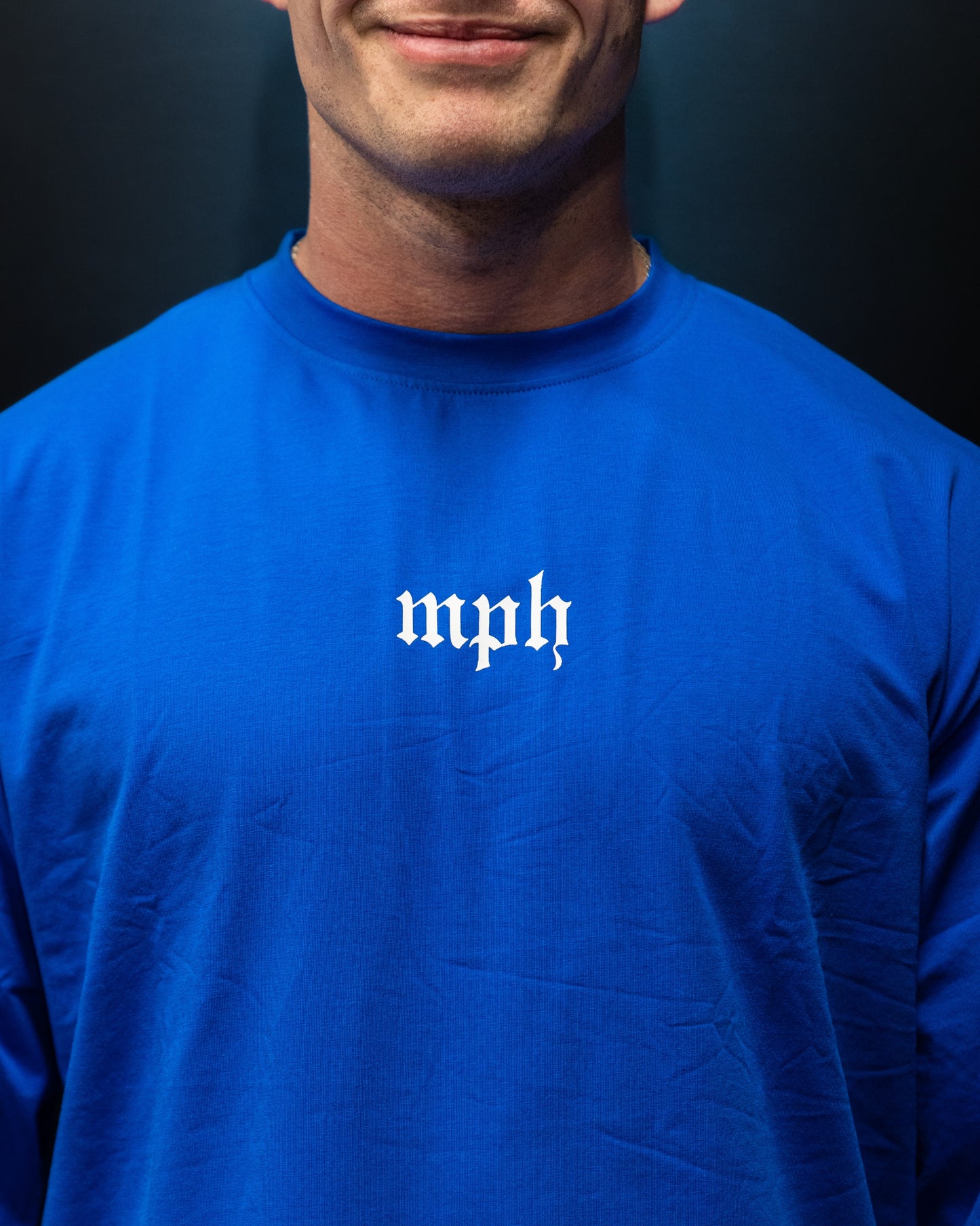 Core Oversize Tee - ELECTRIC BLUE