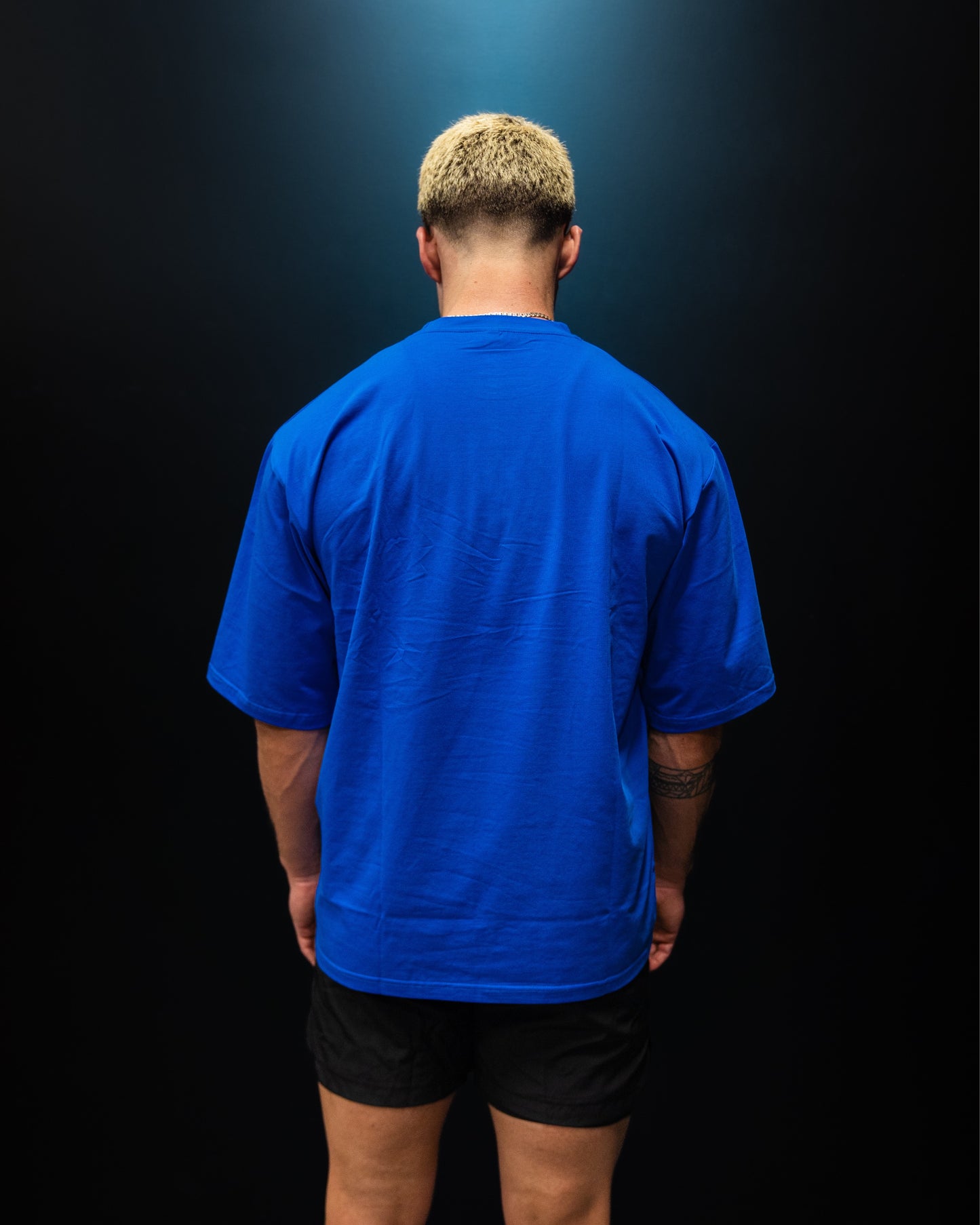 Core Oversize Tee - ELECTRIC BLUE