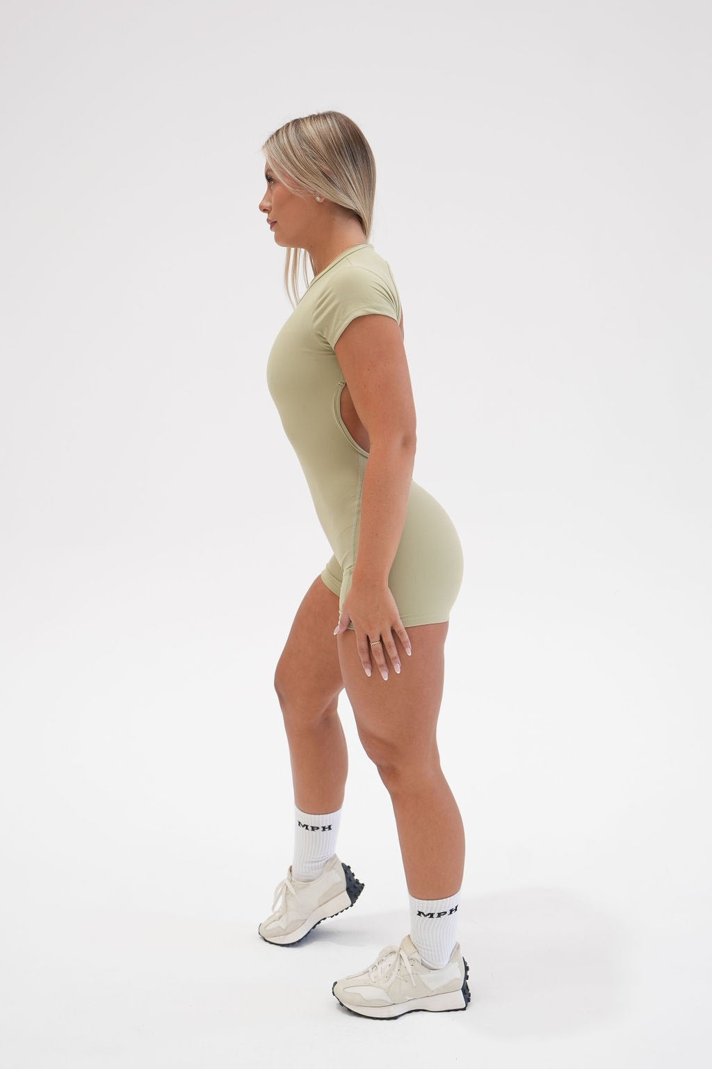 Balance Bodysuit - OLIVE